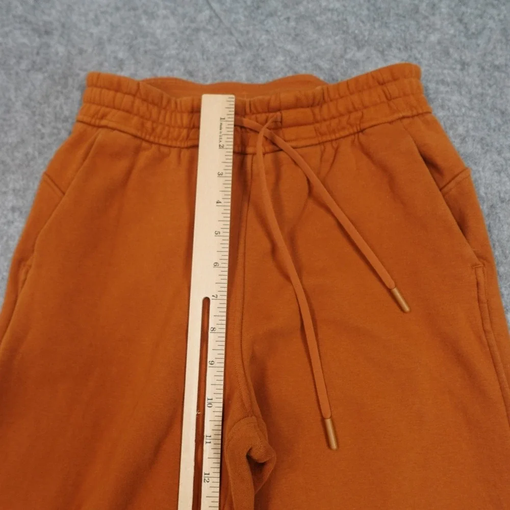 Lululemon Pants Womens 4 Butternut Brown Orange Loungeful Straight Leg Sweat